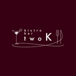 bistro bar two K ロゴ